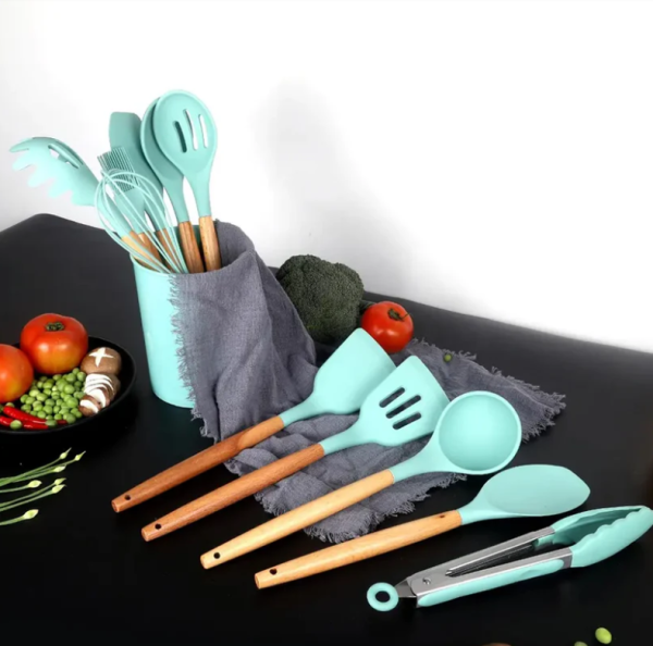 silicon utensil set