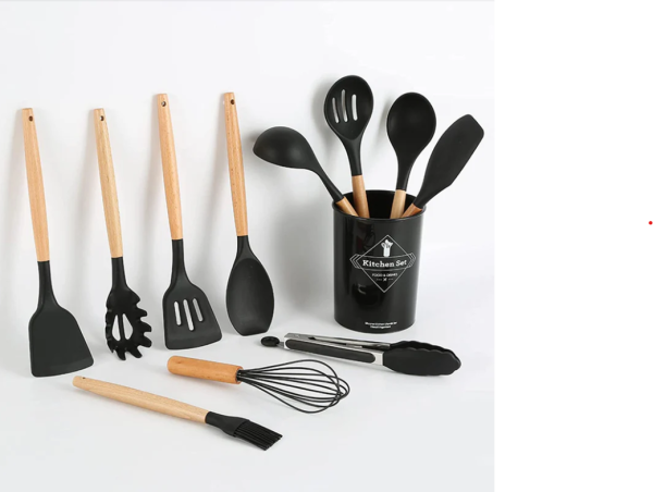 silicon utensil set