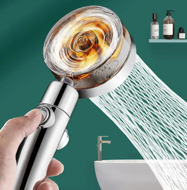 Turbo Flow Handheld Shower Head